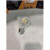 Image 2 : 6 BOXES OF NEW EDISON LIGHT BULBS, 6 PER BOX, LED, 600 LUMENS, 20,000 HOURS, NON-DIMMABLE