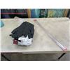 Image 1 : APPROX 10 PAIR RUBBER GLOVES SIZE 9.5 AND NEW LOCKOUT TOOL