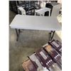 Image 2 : 4 FOOT ADJUSTIBLIE MARKET TABLE