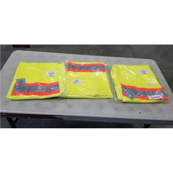 3 NEW XXXL SAFETY COVERALLS