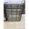 Image 2 : 4 METAL PARTS ORGANIZER WITH DRAWERS AND TIP OUT BINS