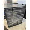 Image 5 : 4 METAL PARTS ORGANIZER WITH DRAWERS AND TIP OUT BINS