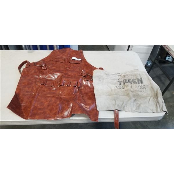 LEATHER WORK APRON