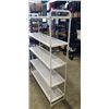 Image 3 : WHITE METAL SHELF 64'' X 47'