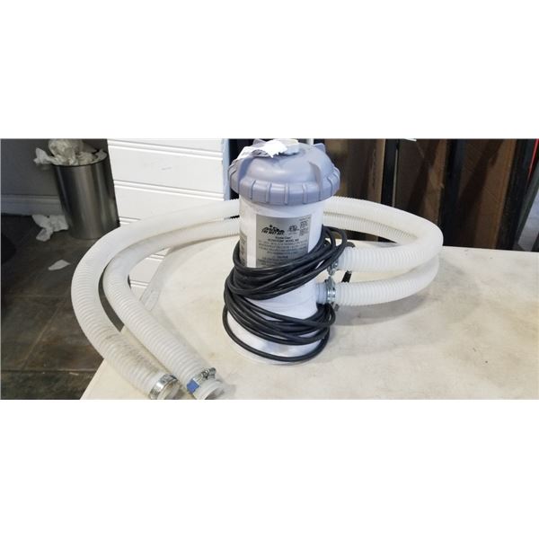 KRYSTAL CLEAR  FILTER PUMP - WORKING