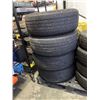 Image 1 : SET OF 4 TIRES ON RIMS  265\70R 16