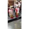 Image 1 : 2 FIRE EXTINGUISHERS, CHARGED