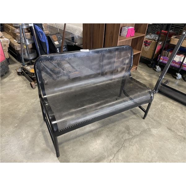 METAL PARK BENCH 48 INCH LONG