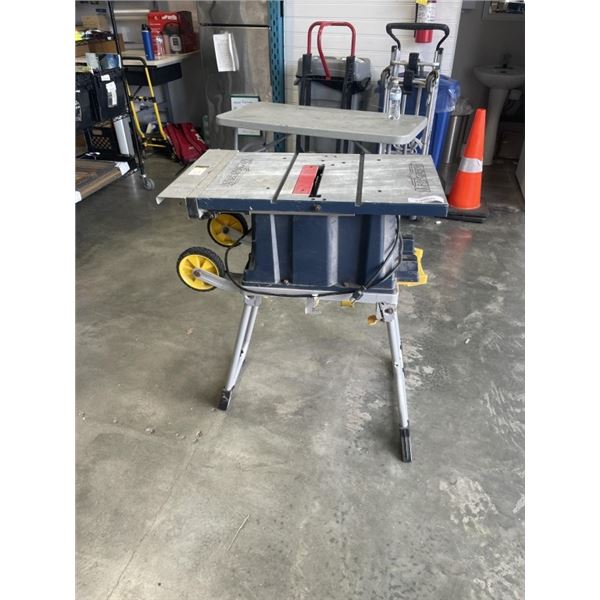MASTERCRAFT TABLE SAW