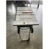 Image 4 : MASTERCRAFT TABLE SAW
