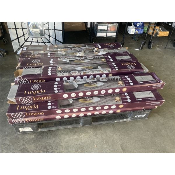 16 BOXES OF  LUXURIA FLOORING 40 DOLLARS A BOX
