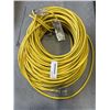 Image 1 : AS NEW INDOOR \OUTDOOR 3 WIRED GROUNDED APPOX 200FT 16AWG YELLOW SERIES