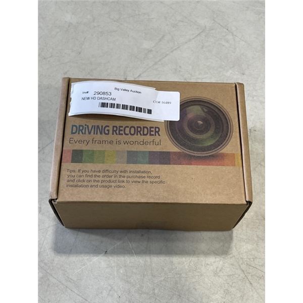 NEW HD DASHCAM