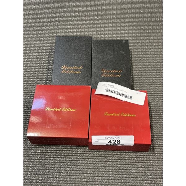 4 NEW ELECTRONIC LIGHTERS