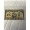 Image 1 : 1923 DOMINION OF CANADA 25 CENT BILL JULY 2, 1923