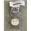 Image 1 : OWL AND QUEEN ELIZABETH MEDAL - UNAUTHENTIC