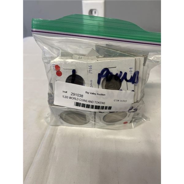 1LBS WORLD COINS AND TOKENS