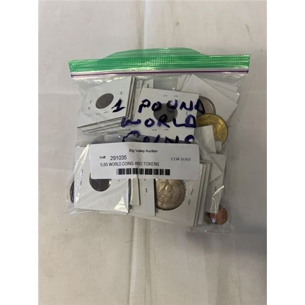 1LBS WORLD COINS AND TOKENS