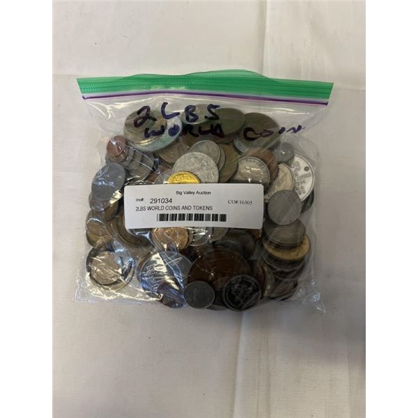 2LBS WORLD COINS AND TOKENS