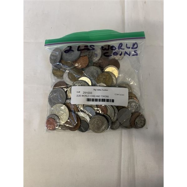 2LBS WORLD COINS AND TOKENS