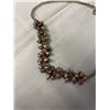 Image 2 : VINTAGE CRYSTAL BEADS AND CULTURED PEARLS NECKLACE