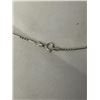 Image 3 : EXTRA LENGTH STERLING SILVER CHAIN NECKLACE MARKED MD 23L MEX 925 23" LENGTH