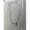 Image 1 : VINTAGE GOLD LINKS W/ PHILIPPE FERRANDIS PARIS PENADANT NECKALCE, EXTRA LENGTH 31"