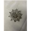 Image 1 : AM LEE STERLING SILVER BROOCH MARKED AM LEE STERLING, 2" DIAMETER