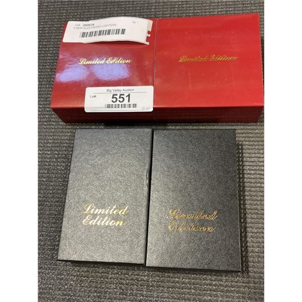 4 NEW ELECTRONIC LIGHTERS