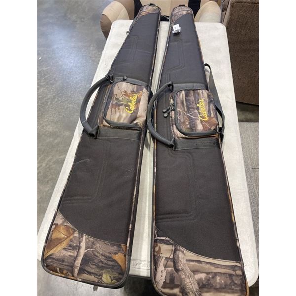 2 CABELAS SOFT GUN CARRY CASES