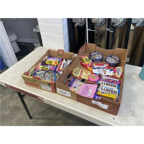2 TRAYS OF CANDY