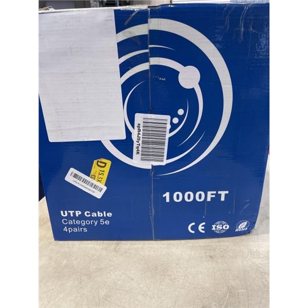VIVO 1000FT UTP CABLE CATEGORY 5E