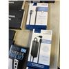 Image 3 : BAG OF NEW ITEMS KNIVES WINDOW DECRATVIVE KIT AND LAPTOP CHARGERS