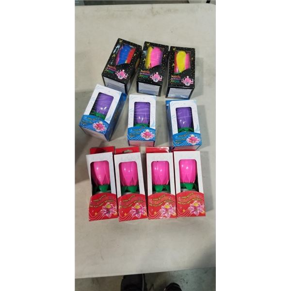 10 NEW MUSICAL CANDLES