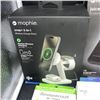 Image 3 : MOPHIE CHARGING STAND WITH JUICE PACK WIRELESS CHARGER AND CHARGING ACCESSORIES