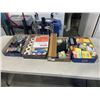 Image 1 : 4 TRAYS OF OFFICE SUPPLIES