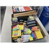 Image 3 : 4 TRAYS OF OFFICE SUPPLIES