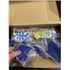 Image 3 : GELL BLASTER SET, SPACE SAVER BAGS, RV WHEEL COVERS, BASKET AND BOX OF ESTATE JACKETS BOOTS, BAGS ET