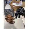 Image 5 : GELL BLASTER SET, SPACE SAVER BAGS, RV WHEEL COVERS, BASKET AND BOX OF ESTATE JACKETS BOOTS, BAGS ET