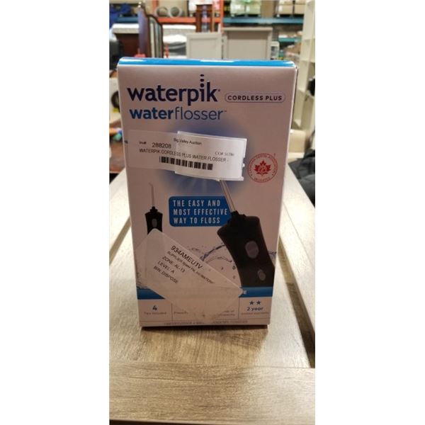 WATERPIK CORDLESS PLUS WATER FLOSSER - TESTED WORKING, RETAIL $79