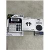 Image 1 : SUDIO A1 PRO BLUETOOTH HEADPHONES, 2 OHSNAP! PHONE GRIPS, AND AUREX ANGLED SIPLAY CALCULATOR