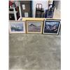 Image 1 : 3 SCENIC FRAMED PRINTS - 2 SIGNED