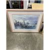 Image 6 : 3 SCENIC FRAMED PRINTS - 2 SIGNED