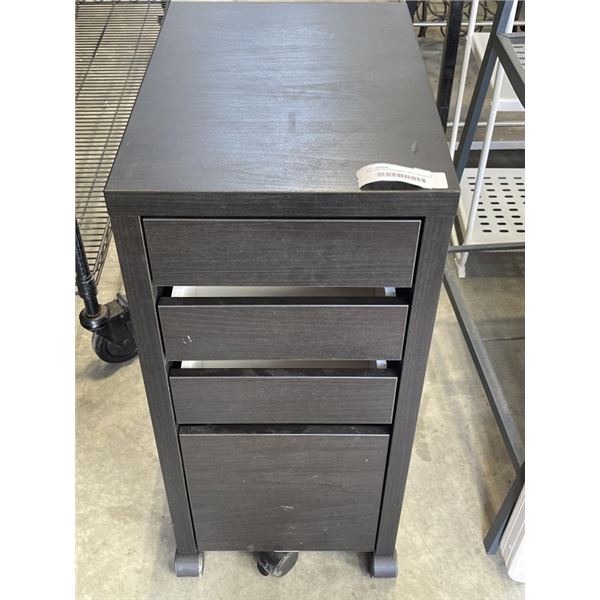 ROLLING FILLING CABNET WITH DRAWERS