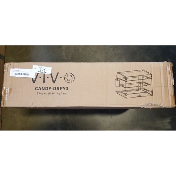 VIVO 3 TRAY ACRYLIC DISPLAY CASE