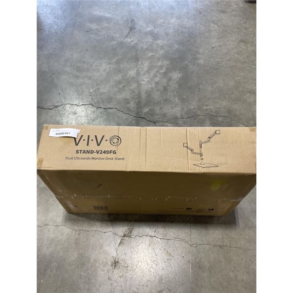 VIVO DUAL ULTRAWIDE MONITOR DESK STAND