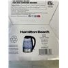 Image 3 : HAMILTON BEACH 1.7L GLASS ELECTRIC KETTLE - TESTED WORKING