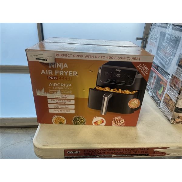 NINJA 4-IN-1 5QT AIR FRYER PRO - TESTED WORKING, RETAIL $149