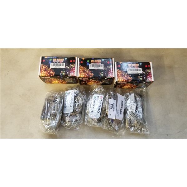 8 NEW LED TWINKLE LIGHTS