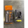 Image 2 : 2 NEW SUPERFIRE TH04 FLASHLIGHTS, RETAIL $40 EACH